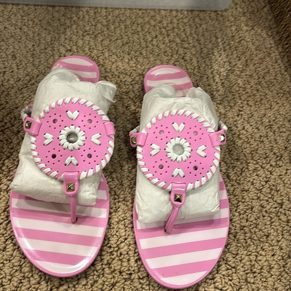 Jack Rogers Shoes - Jack Rogers Georgica Jelly Thong Sandal 8